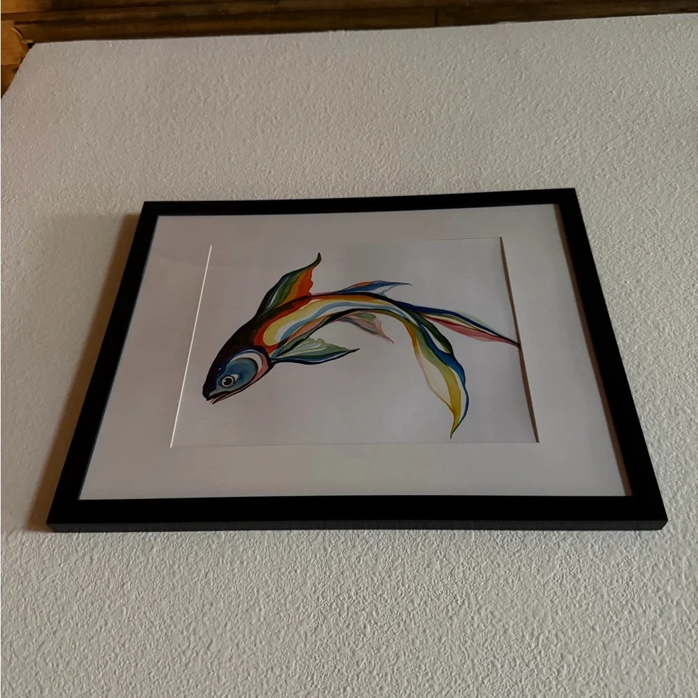 Colorful Fish Art Print